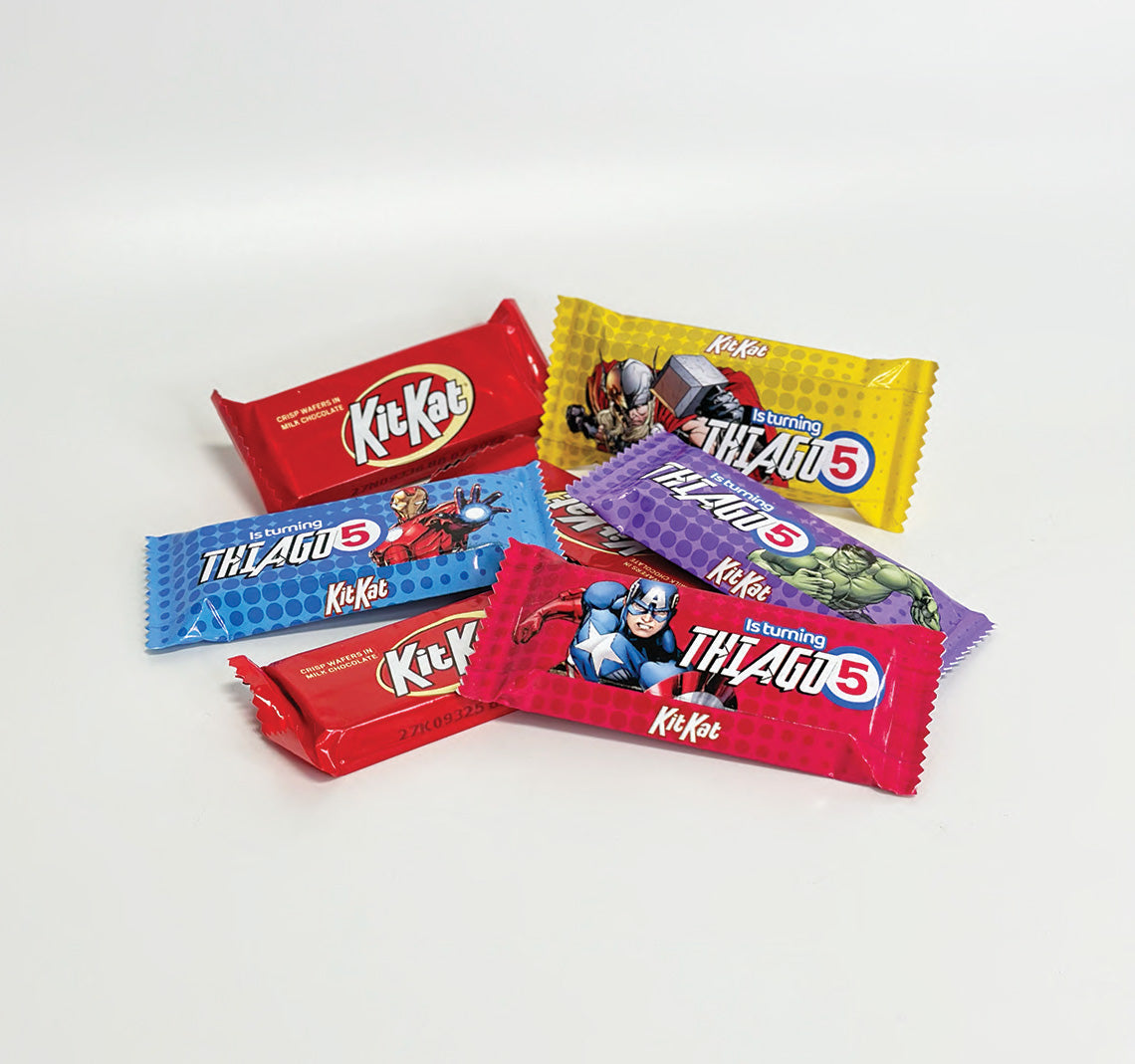 Mini Kit Kat Wrapping