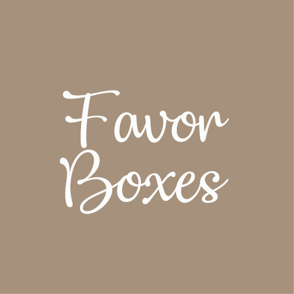 Favor Boxes